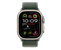 Apple Opaska Trail 44-49mm S/M naturalny tytan/zielony - 1284438 - zdjęcie 2